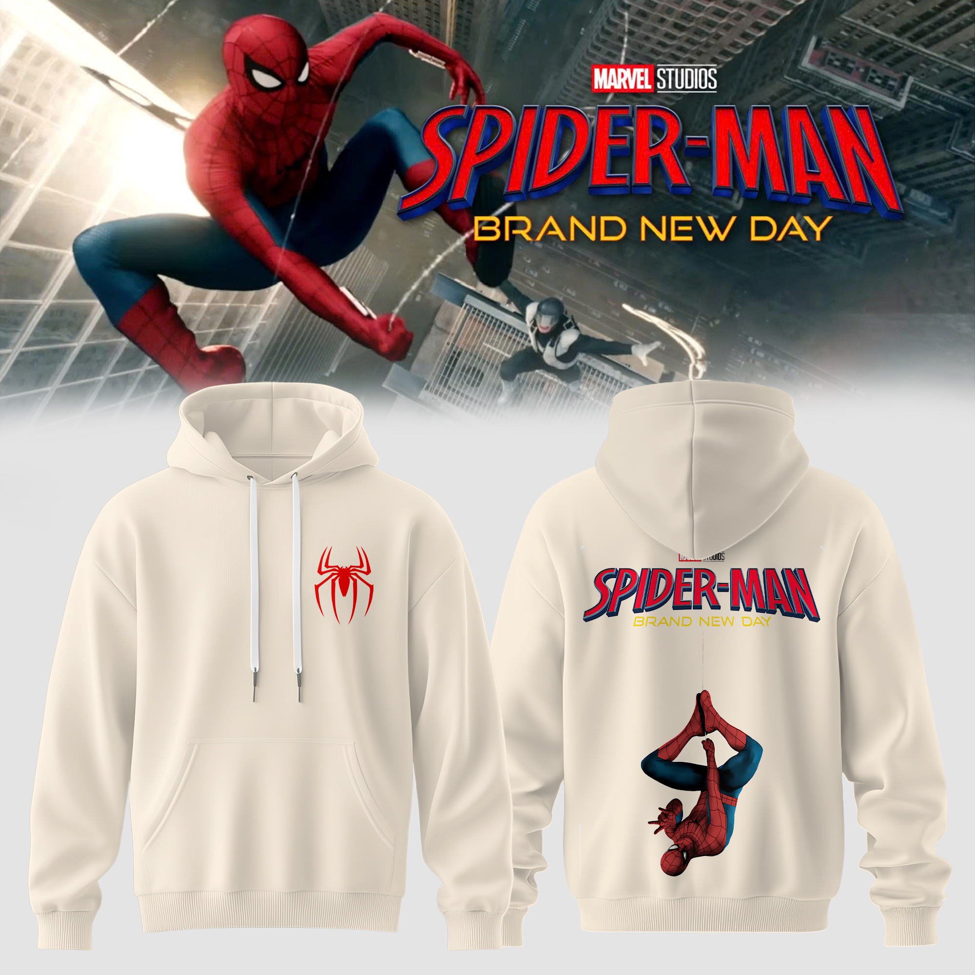 Spider Man Brand New Day Vintage Tour Hoodie