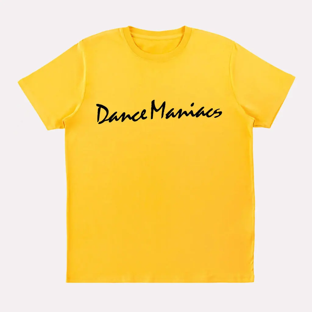 Sportsbanger Merch Dance Maniacs Yellow TShirt Gifts For Girlfriend