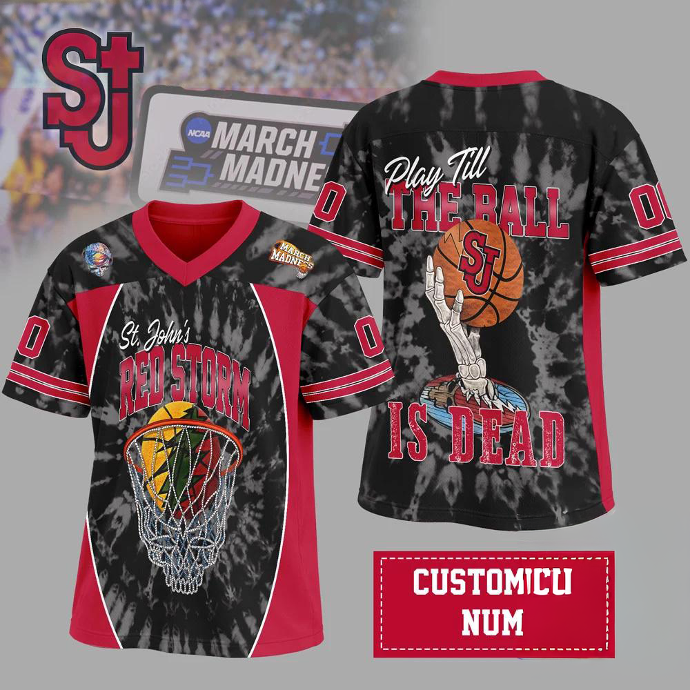 St JohnS Red Storm 2026 Ncaa March Madness Basketball Jersey Shirt