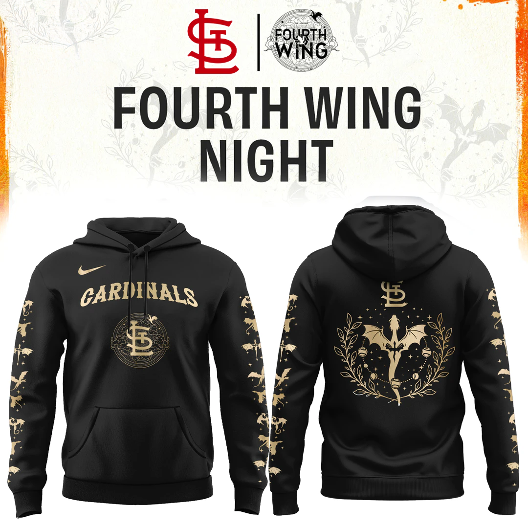 St Louis Cardinals Fourth Wings Night Edition Hoodie