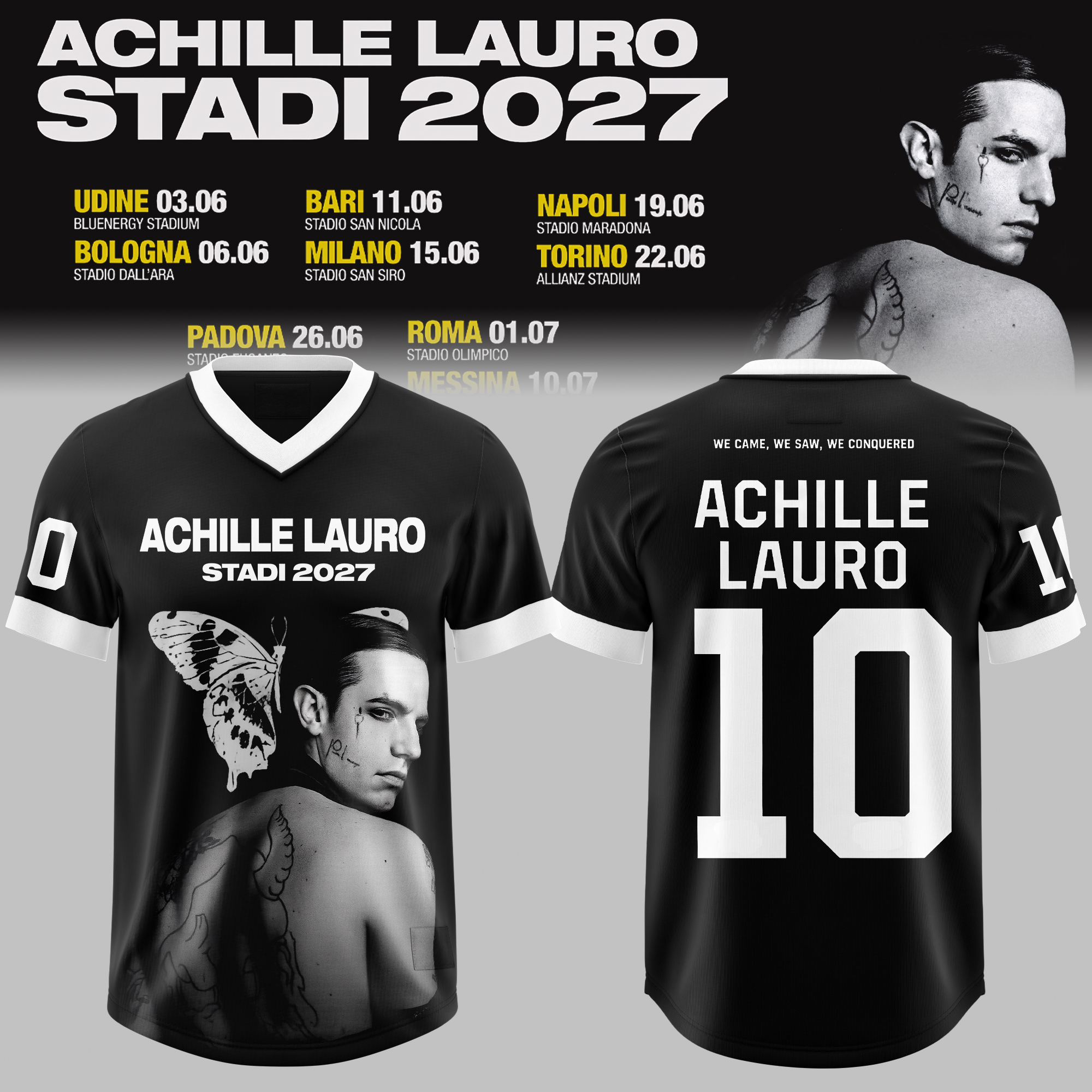Stadi 2027 Streetwear 3D Graphic Football Jersey