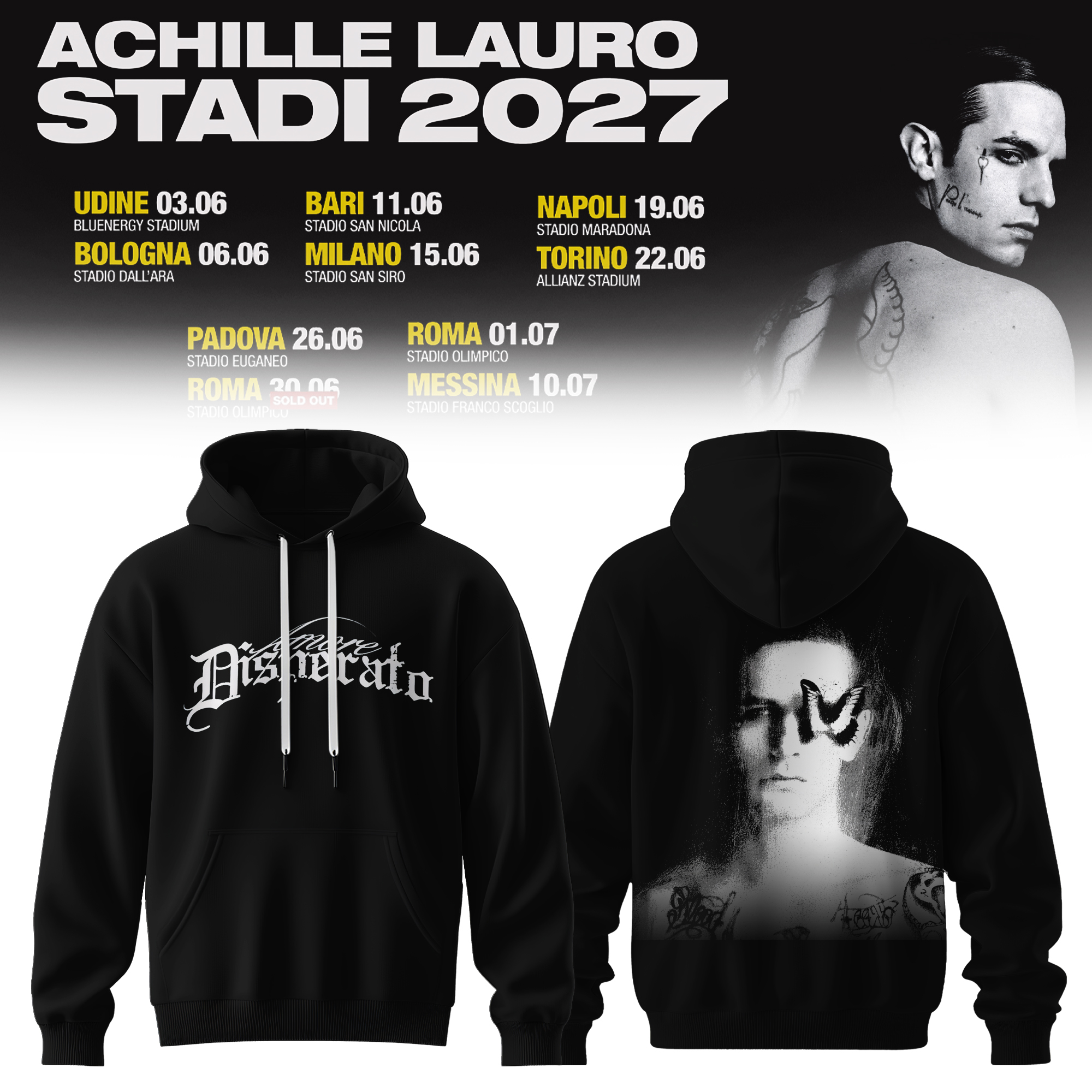 Stadi 2027 Tour Premium 3D Pullover Hoodie Style 3