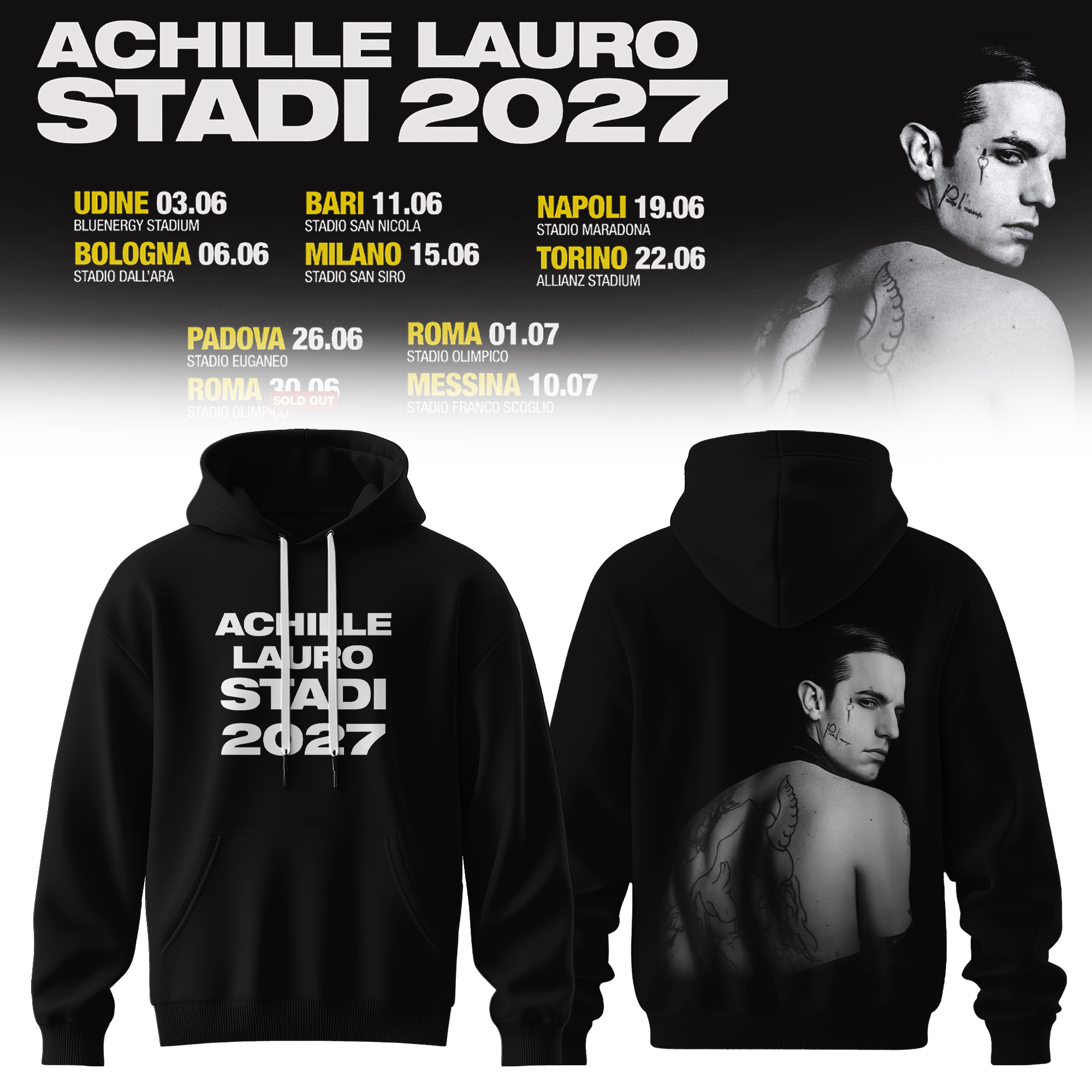 Stadi 2027 Tour Premium 3D Pullover Hoodie Style 4