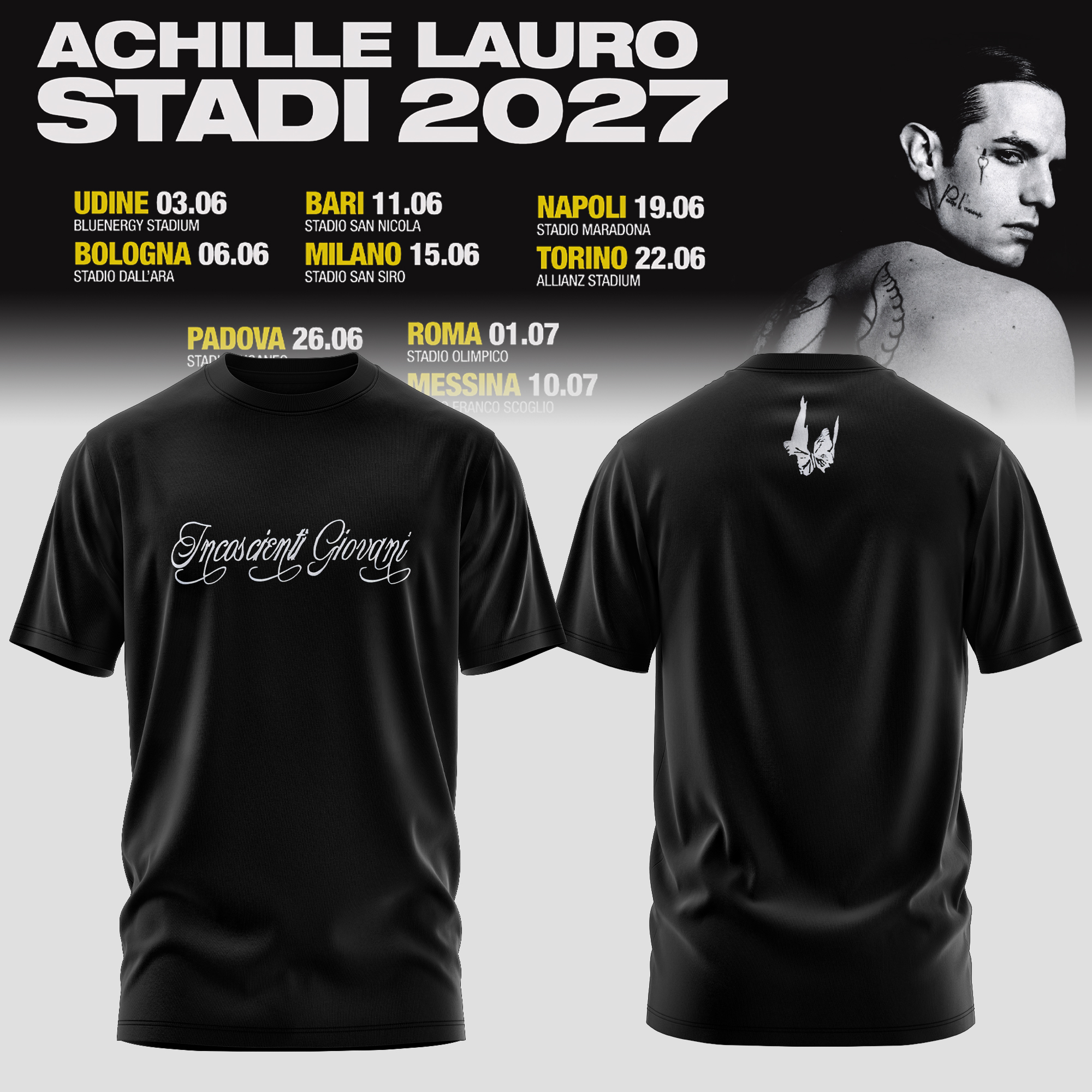 Stadi 2027 Tour Premium 3D T Shirt Collector Edition Performance Version