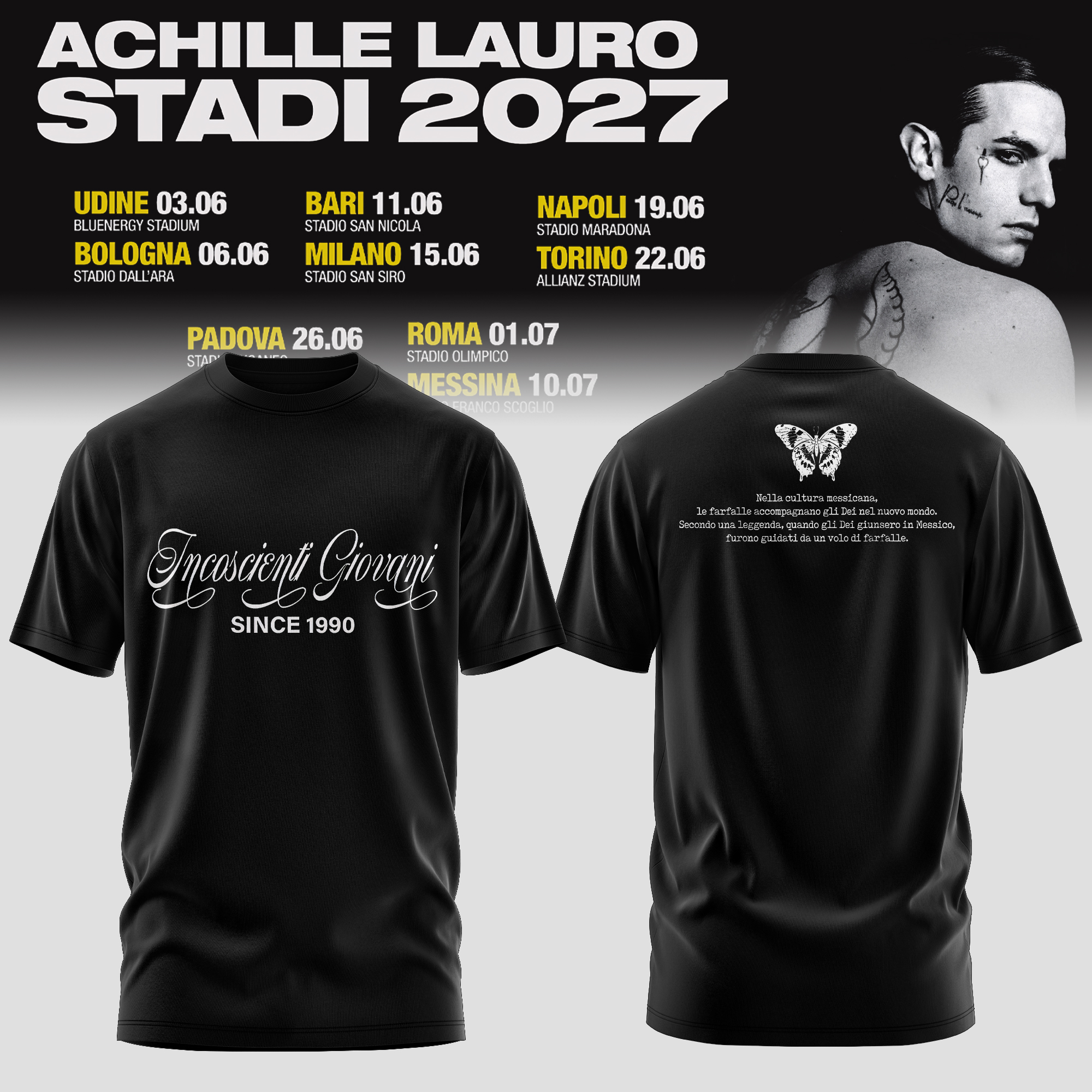 Stadi 2027 Tour Premium 3D T Shirt Fan Edition Exclusive Version