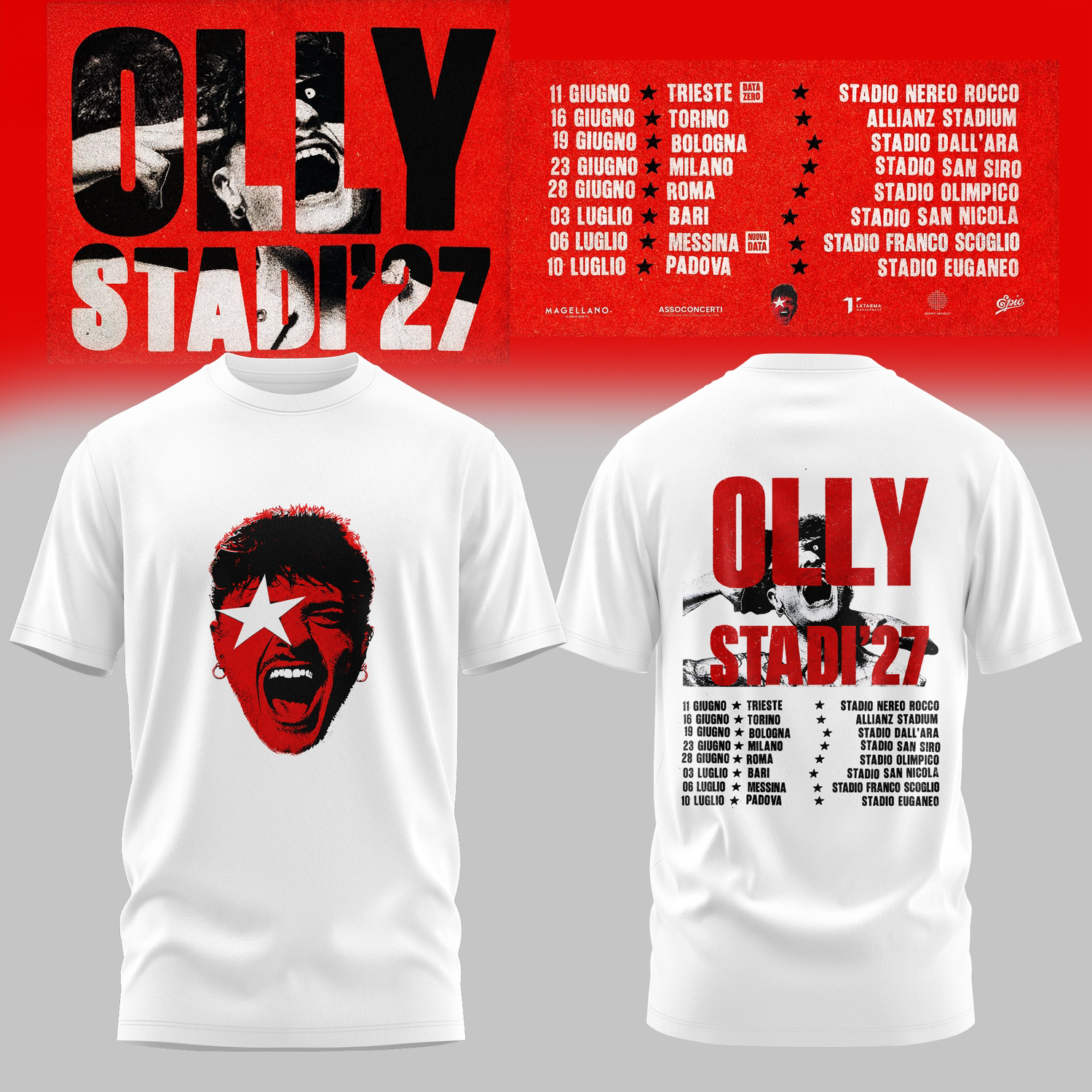 Stadi 2027 Tour Premium 3D T Shirt Fan Favorite Edition