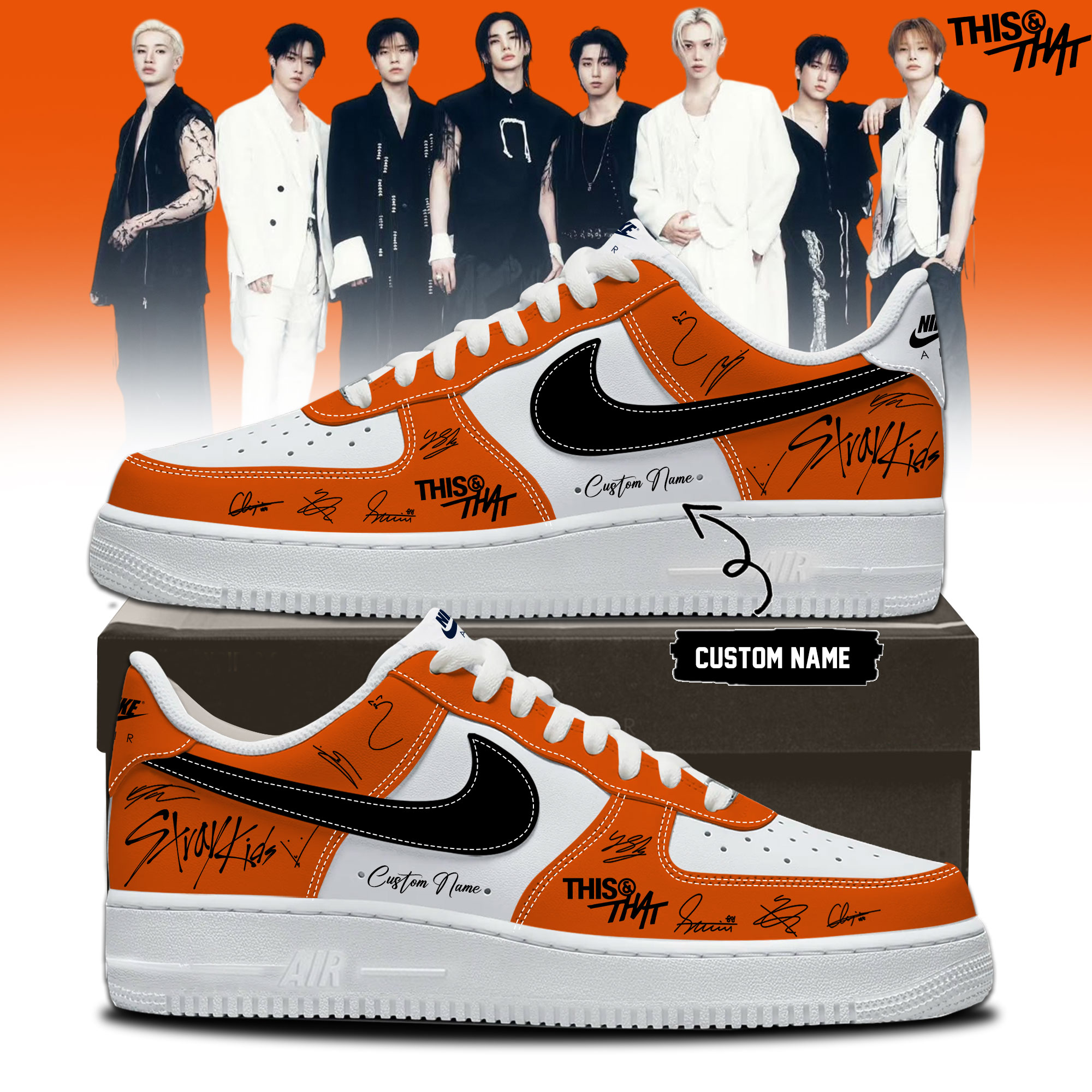 Stray Kids THIS & THAT Exclusive Casual Shoes K Pop Merchandise