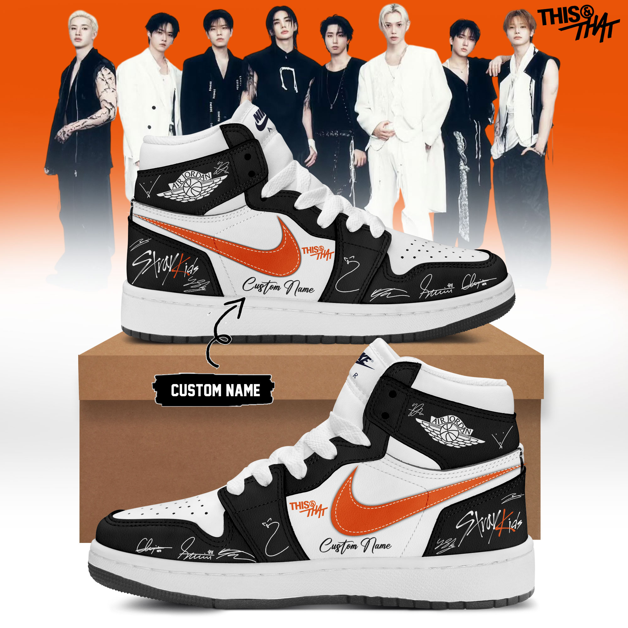 Stray Kids THIS & THAT Premium Concert Sneakers for Fans