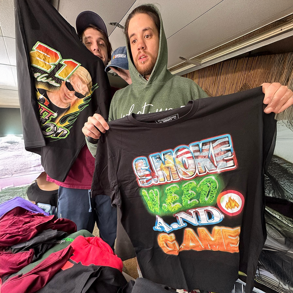 SuperMega Merch Smoke Weed And Game TShirt Fathers Day Gifts