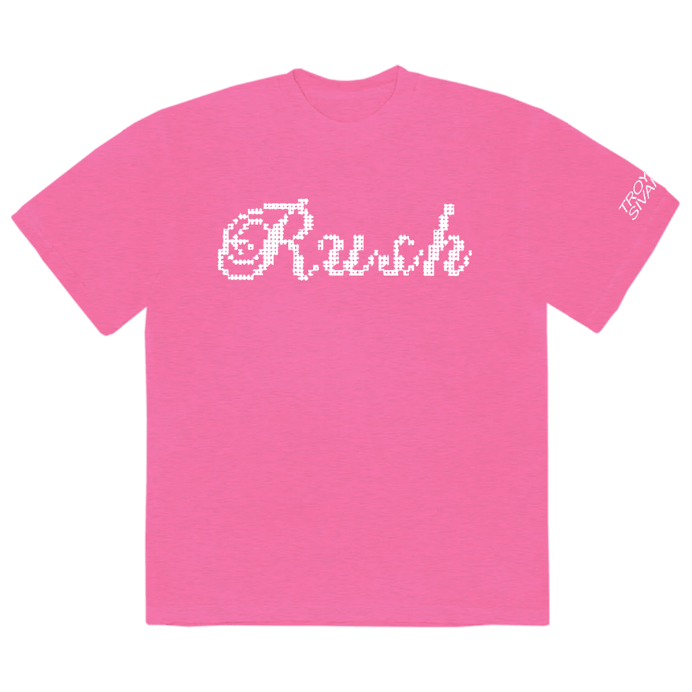 Sweat Tour Troye Sivan Merch Rush Pink TShirt Gifts For Wife