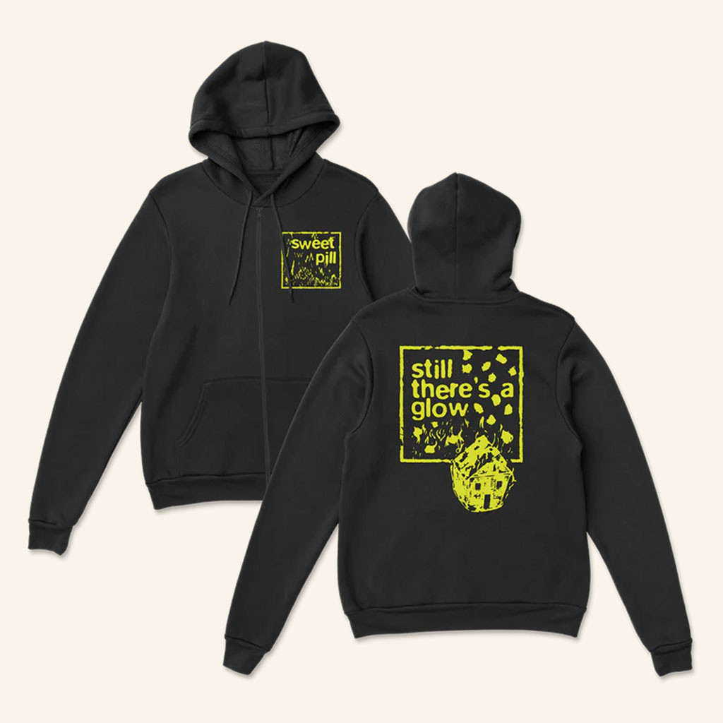 Sweet Pill Merch 2026 STAG Zip Up Hoodie Still There A Glow Hoodie Best Gifts For Music Lovers