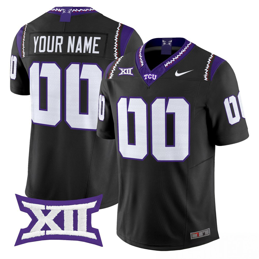 TCU Horned Frogs 2026 Custom Football Jersey Stitched Fanwear Collection 1 - Unicasport TCU Horned Frogs 2026 Custom Football Jersey Stitched Fanwear Collection