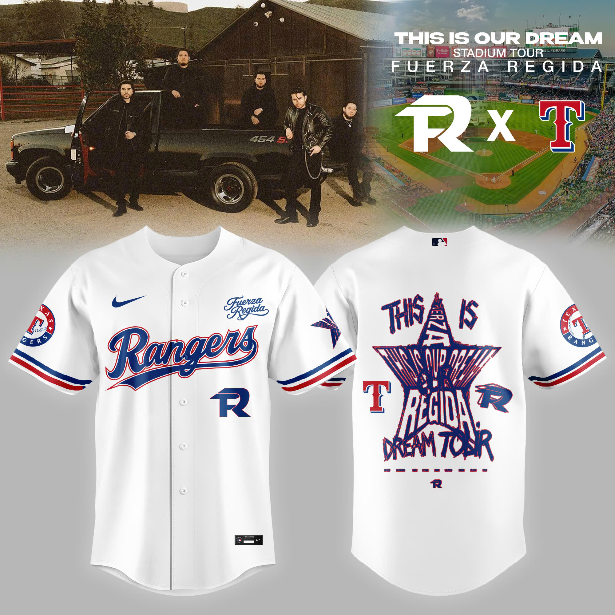 TR x This Is Our Dream Limited Edition Baseball Jersey Collection