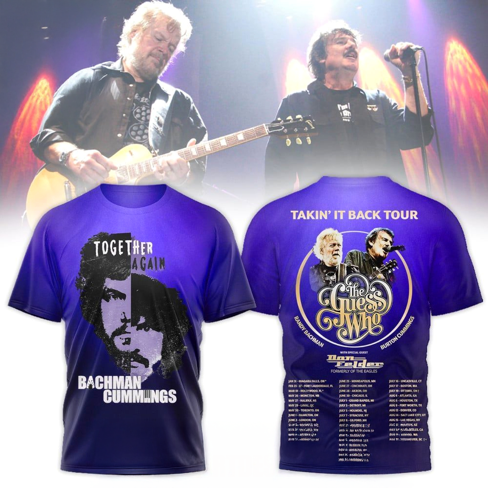 Takins It Back Tour The Guess Who TShirt