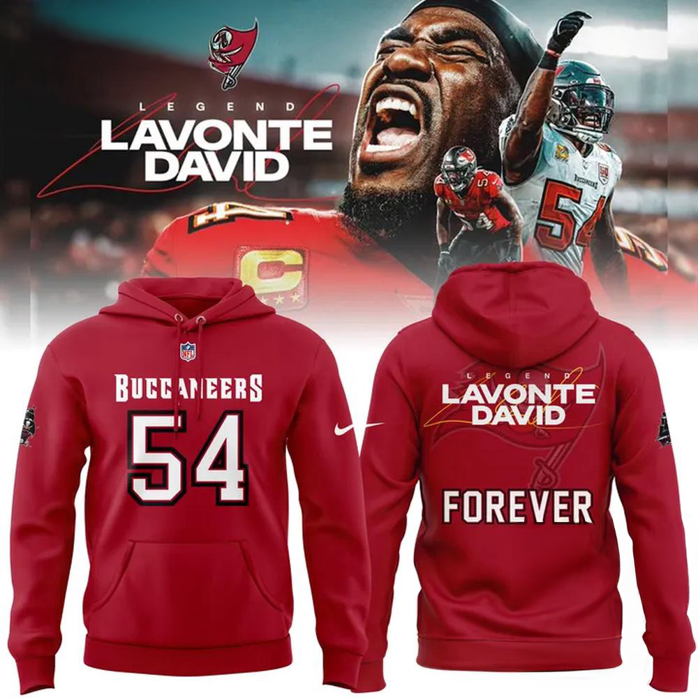 Tampa Bay Buccaneers Lavonte David Forever A Buccaneer Hoodie Gifts For Fans