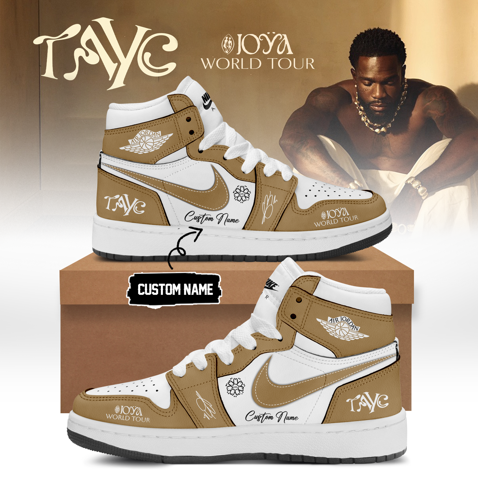 Tayc JOYA Tour Signature Limited Edition Casual Shoes