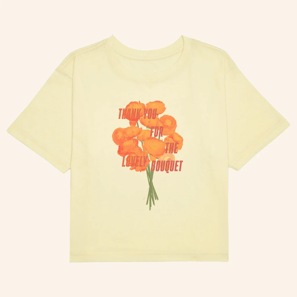 Taylor Swift Merch Thank You For The Lovely Bouquet TShirt Best Gifts For Her