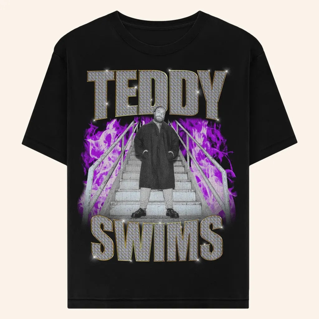 Teddy Swims Merch Retro Bootleg TShirt Gifts For Fans