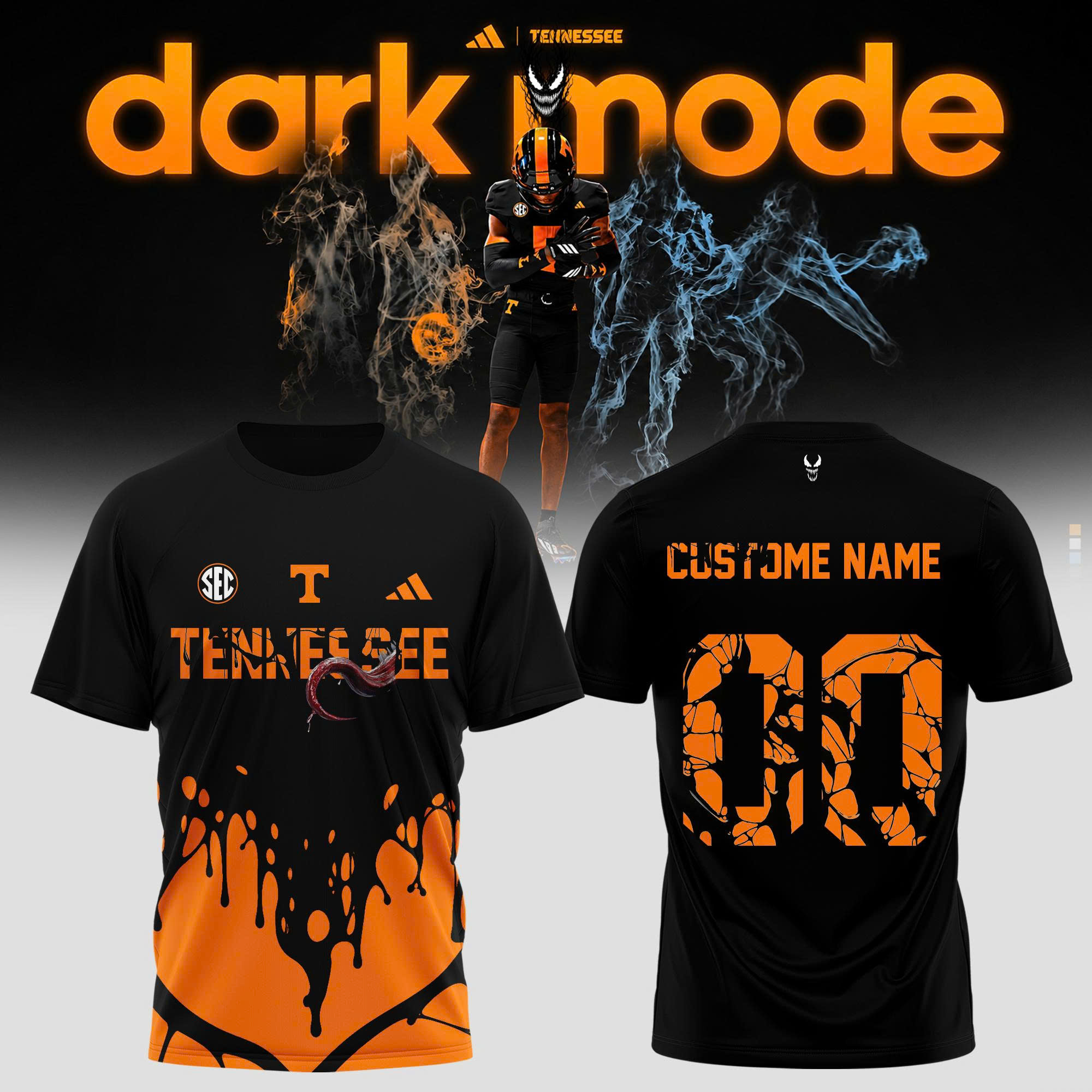 Tennessee Dark Mode 2026 Collection Premium Graphic Apparel