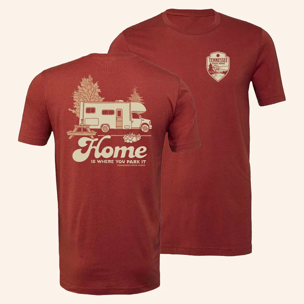 Tennessee State Parks Merch Tnsp Home Is Where You Park It TShirt Gifts For Friends