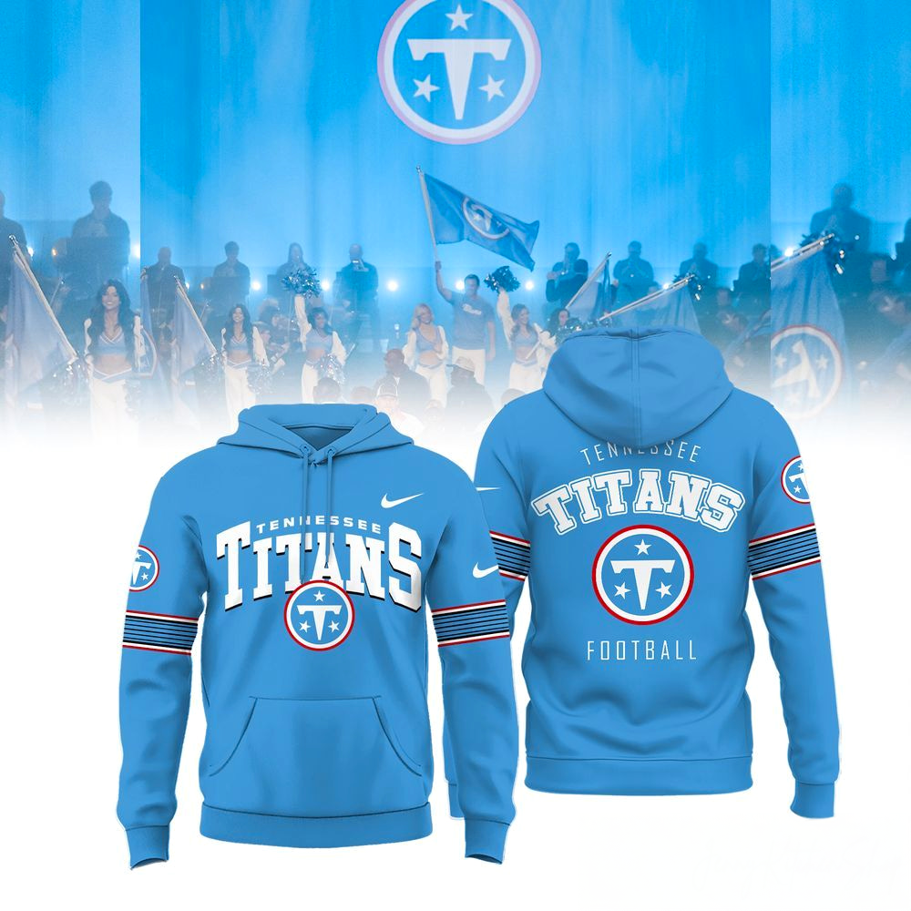 Tennessee Titans 2026 New Logo Team Hoodie