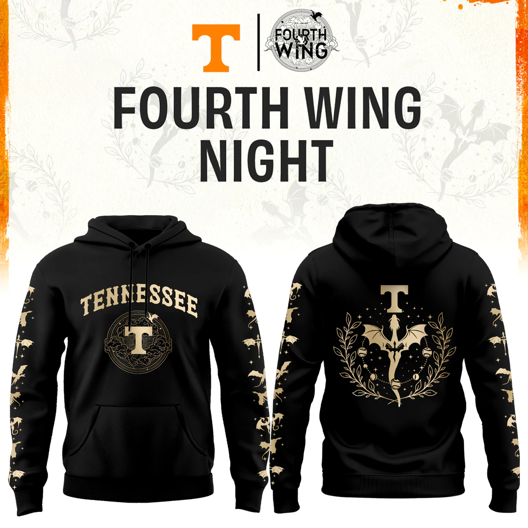 Tennessee Volunteers Fourth Wing Night Edition Hoodie