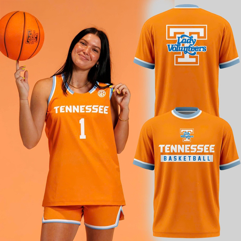 Tennessee Volunteers Lady Vols New Orange Limited Edition Graphic T Shirt Gifts For Fans