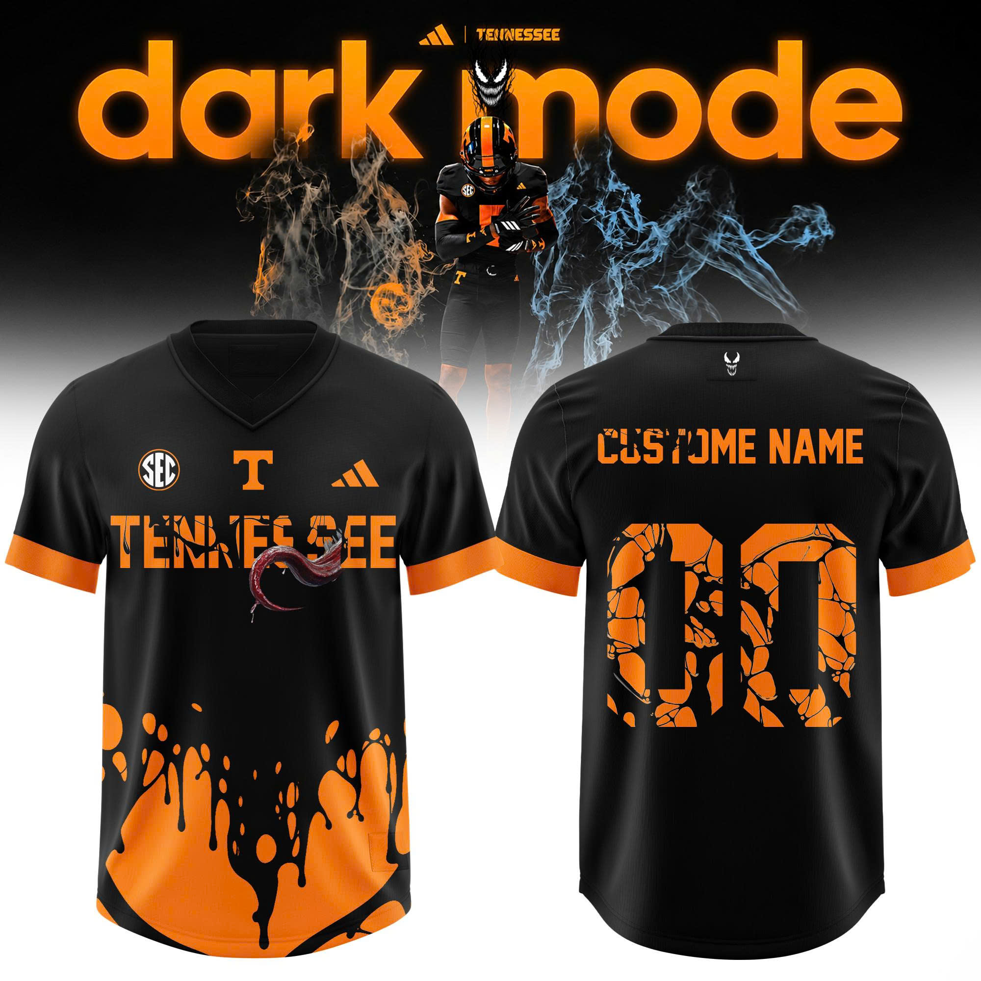 Tennessee x Venom Dark Mode 2026 Collection Exclusive Graphic Apparel