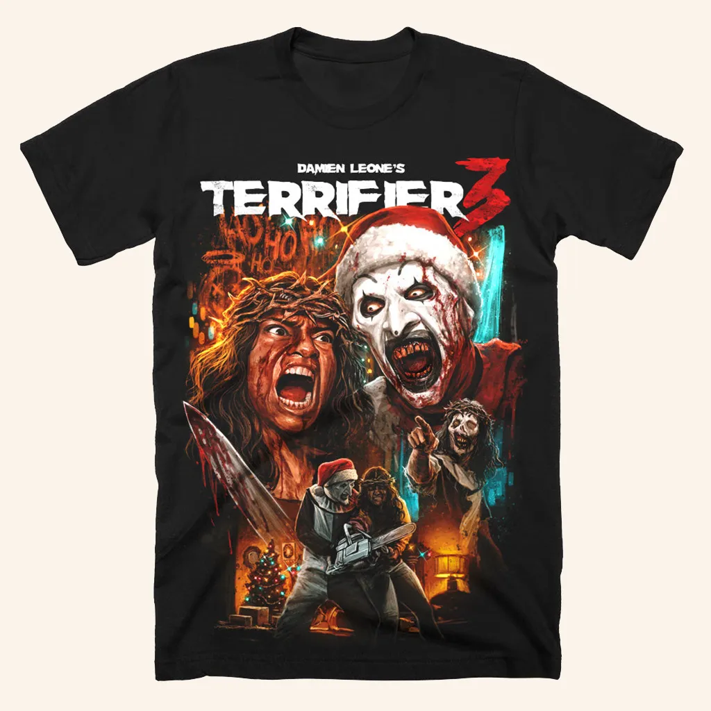 Terrifier 3 Cut To The Core TShirt Halloween Merch Unique Gift For Son