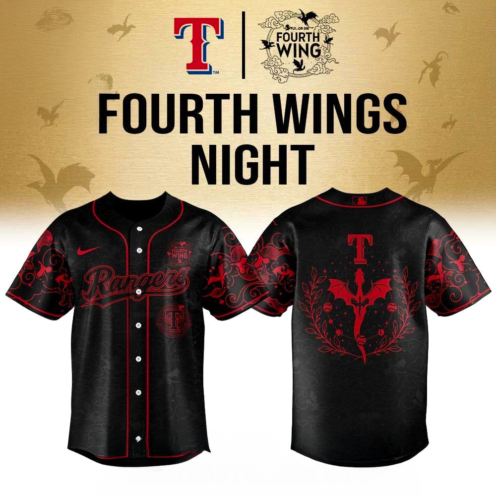 Texas Rangers Fourth Wings Night 2026 Jersey
