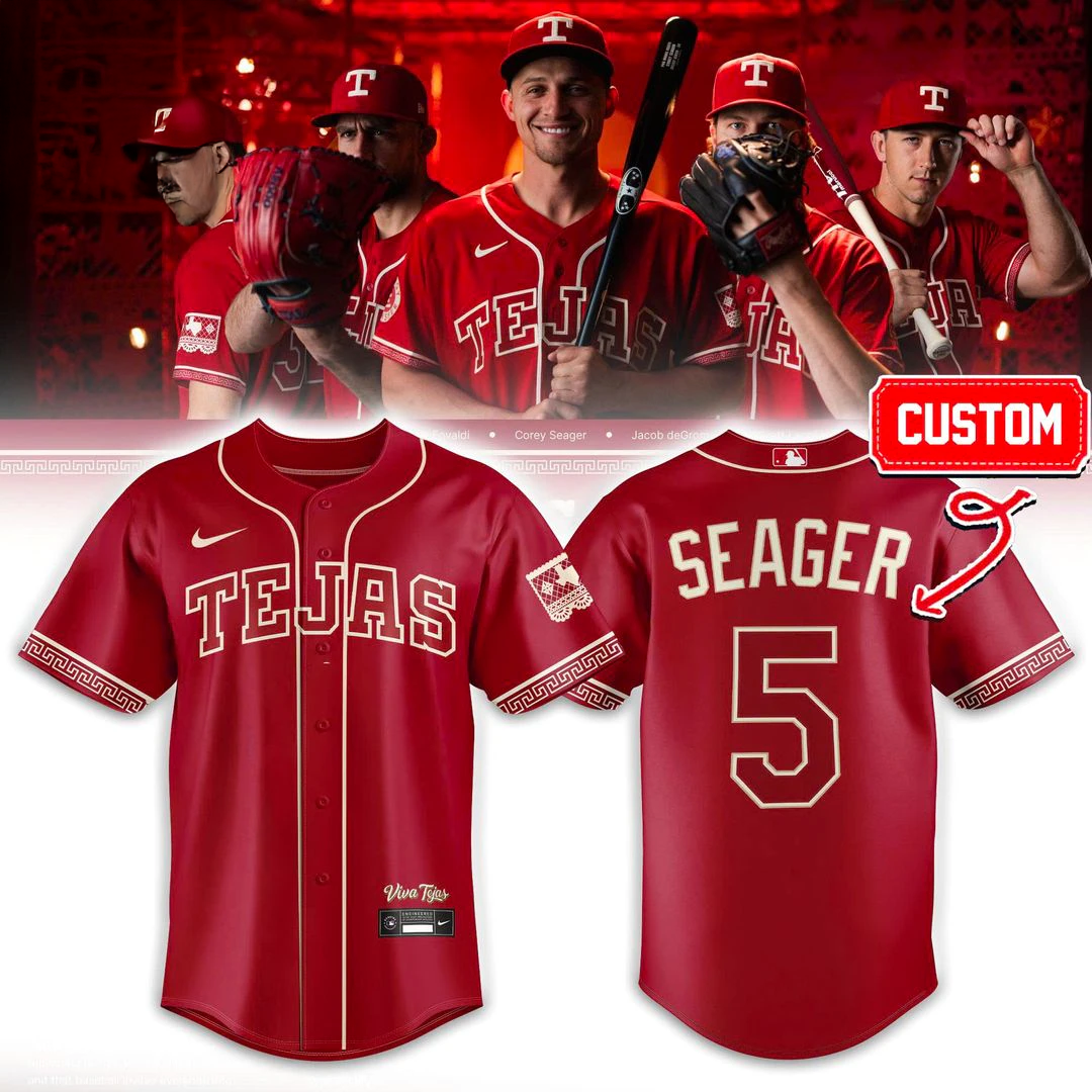 Texas Rangers TEJAS City Connect 2026 Limited Edition Jersey 