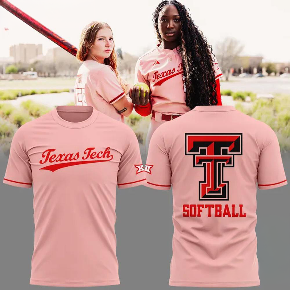 Texas Tech Red Raiders Softball 2026 Uniform Limited Edition T Shirt