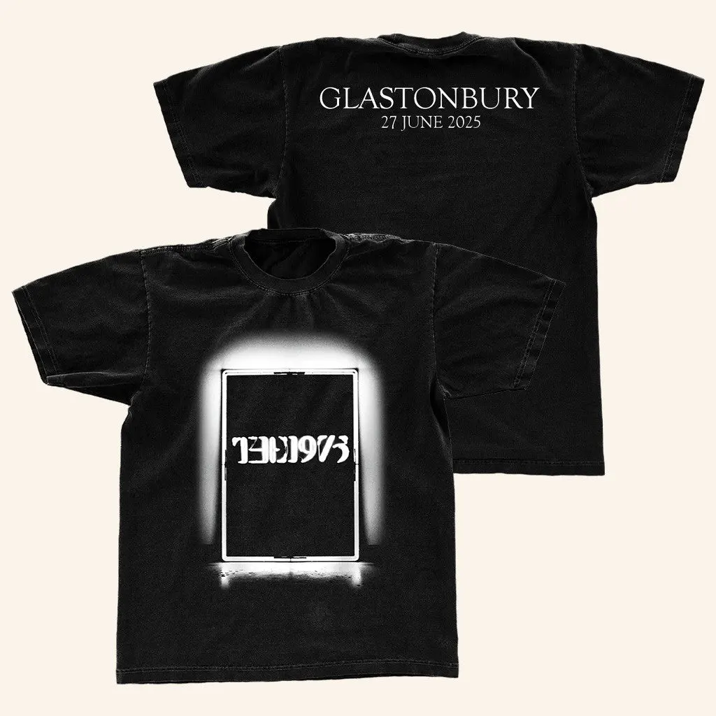 The 1975 Merch Og Logo Glastonbury TShirt Gifts For Father