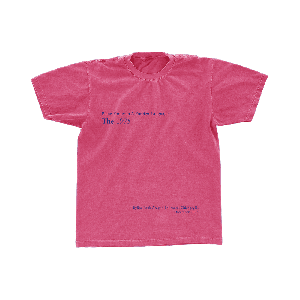 The 1975 Merch The 1975 Bfiafl Chicago TShirt Gifts For Pop Band Fans