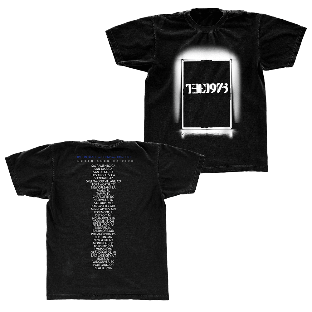 The 1975 Merch The 1975 Tour North American TShirt Gifts For Pop Band Fans