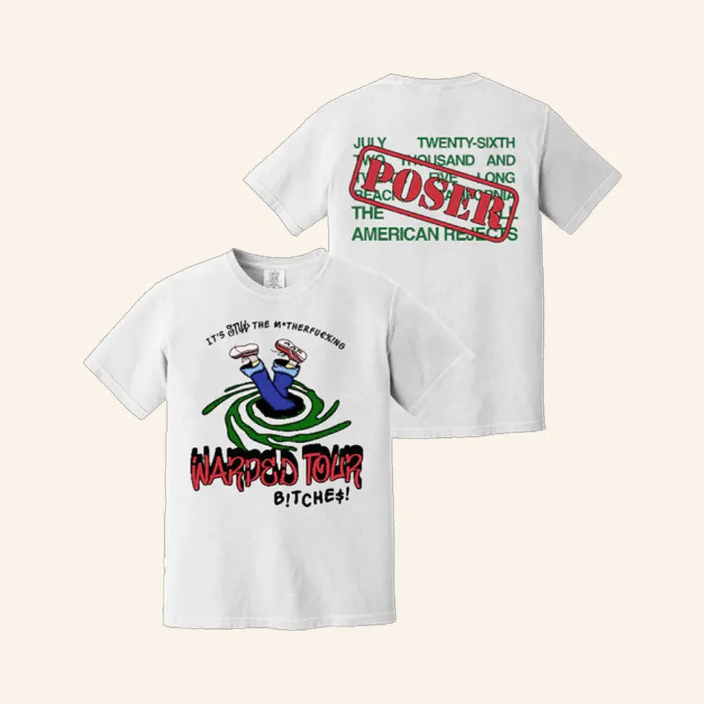 The All American Rejects Merch Warped Tour Poser TShirt Gifts For Him