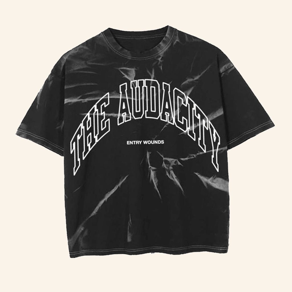 The Audacity World Merch Loose Fitting Reverse TShirt Birthday Gifts For Boyfriend