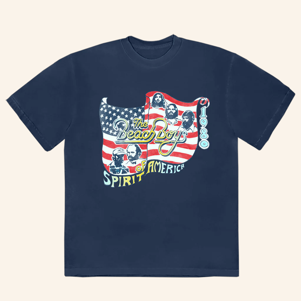 The Beach Boys Merch Spirit Of America TShirt Gifts For Fans