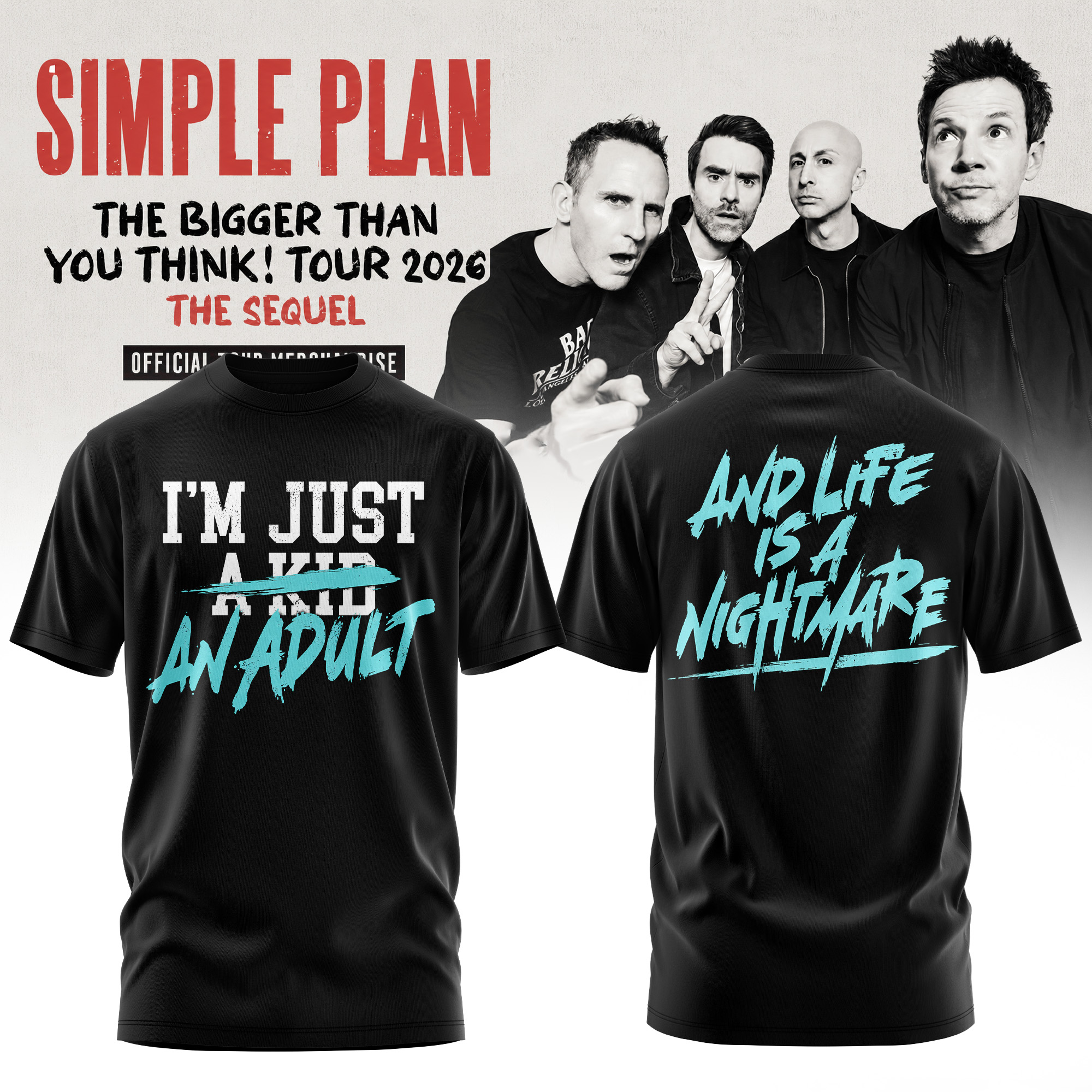 The Bigger Than You Think Tour 2026 Collector Graphic Tee