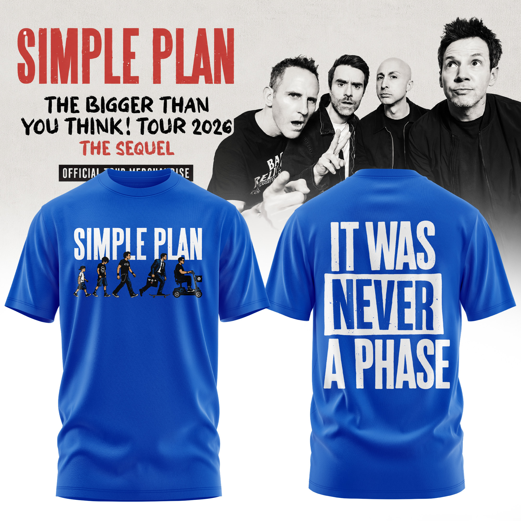 The Bigger Than You Think Tour 2026 Concert Graphic TShirt