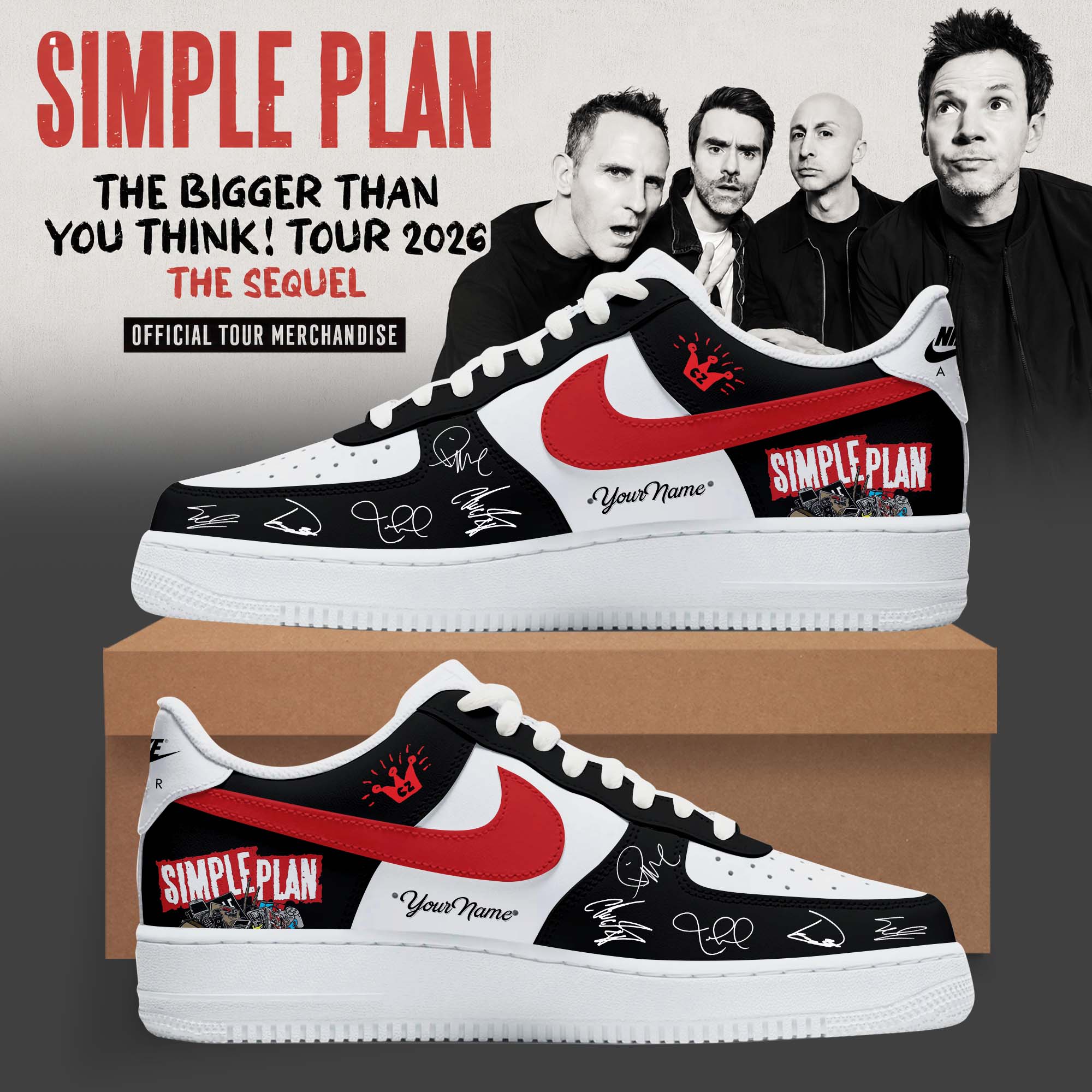 The Bigger Than You Think Tour 2026 Special Edition Sneakers