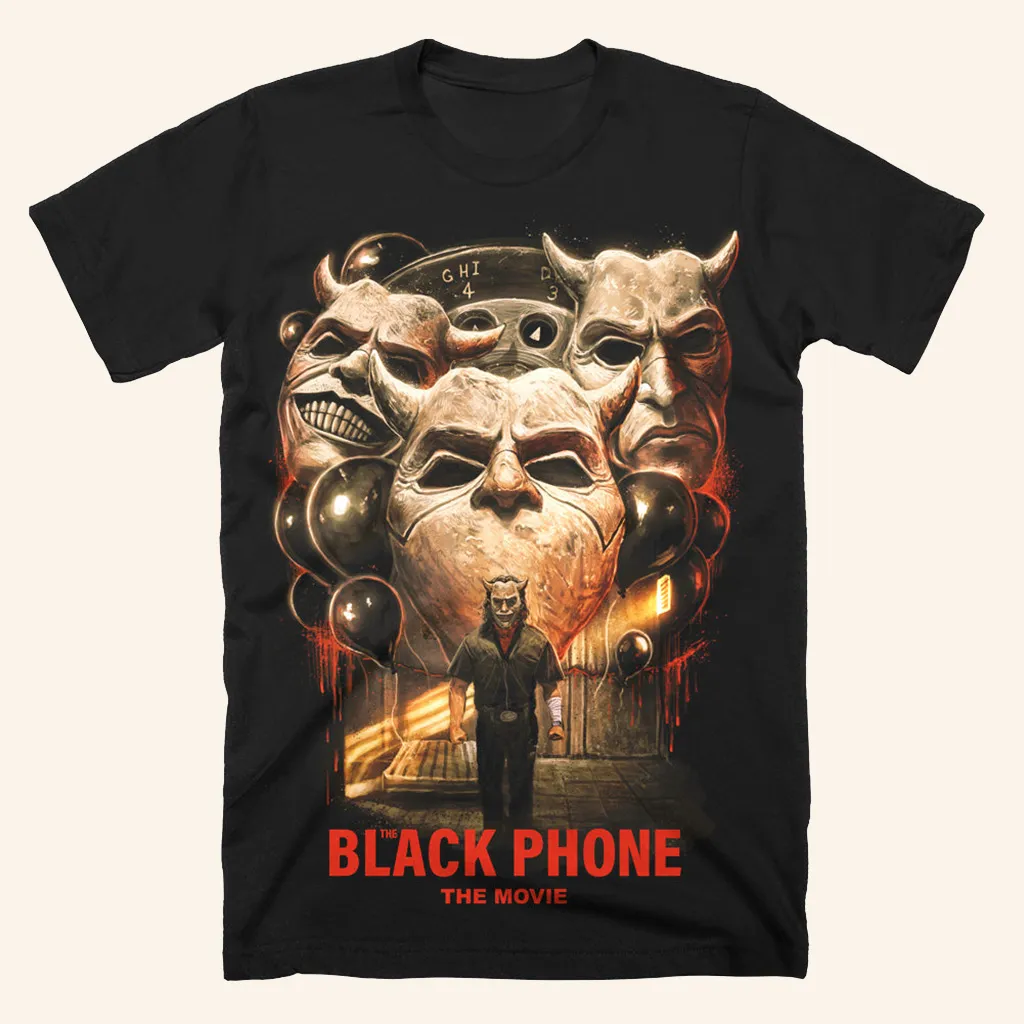 The Black Phone The Dream Is Real TShirt Mens Halloween Shirt Gift Ideas For Dad