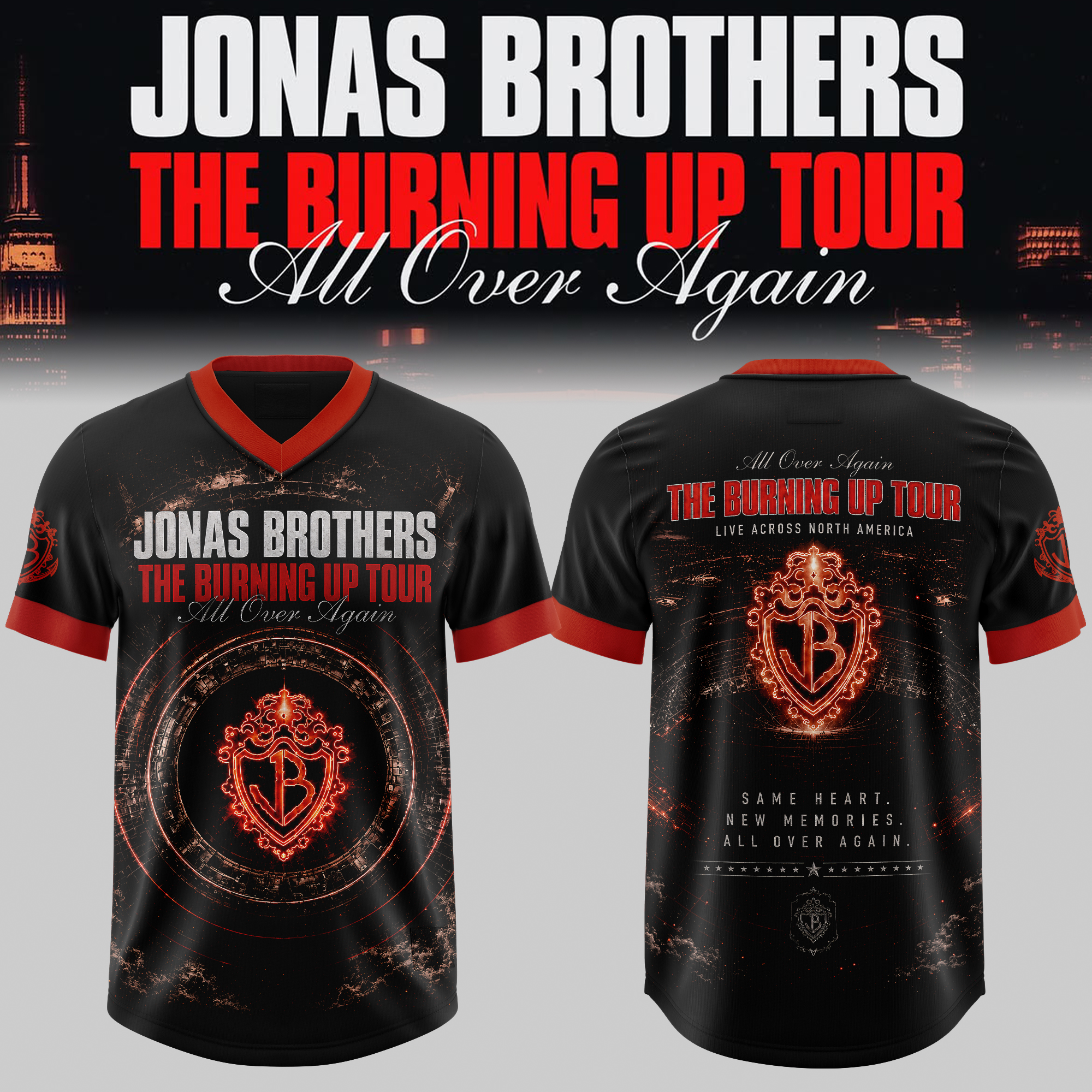 The Burning Up Tour All Over Again Exclusive Fan Collection Gifts For Fans