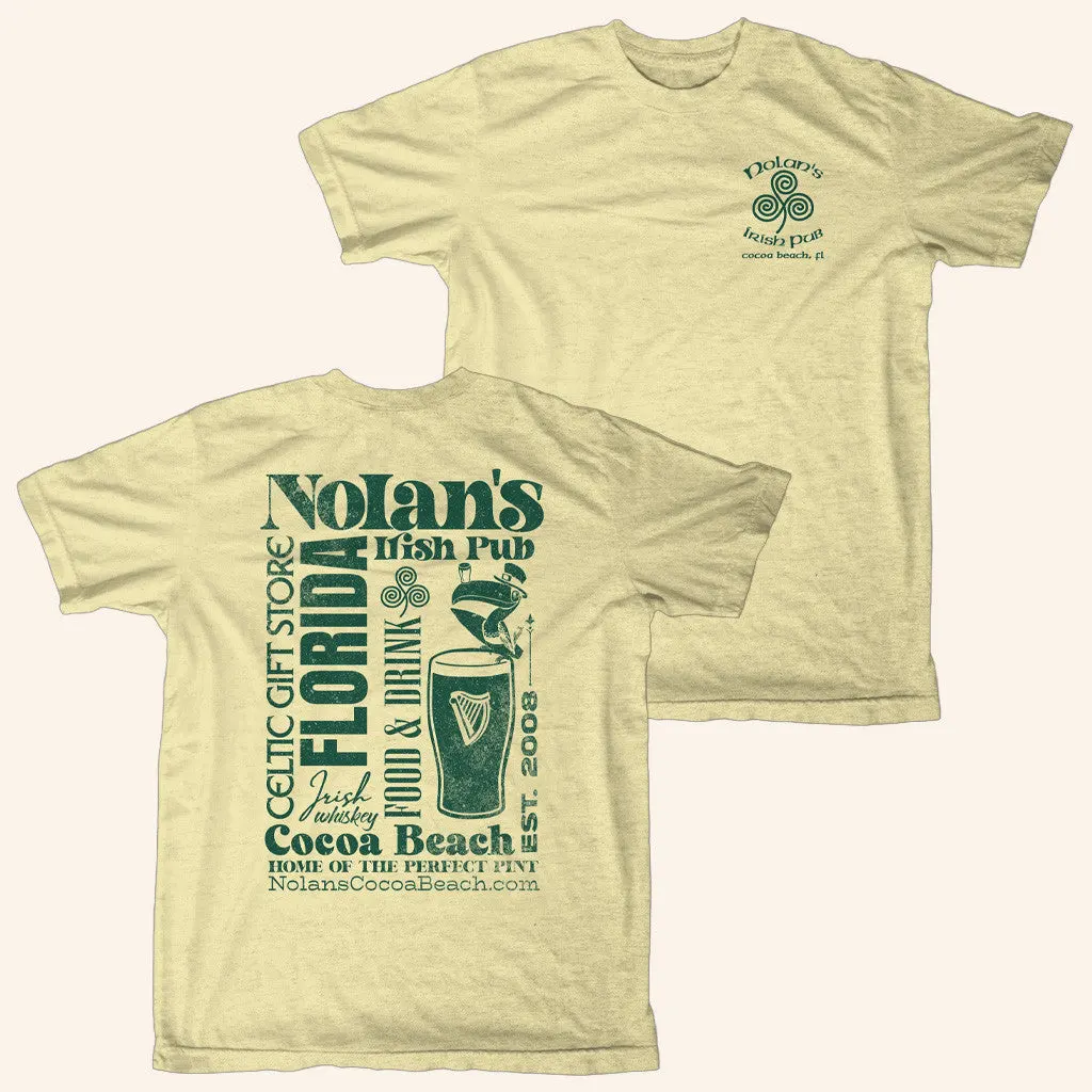 The Celtic Gift Merch Nolans 2024 8216Home Of The Perfect Pint TShirt Gifts For Friends
