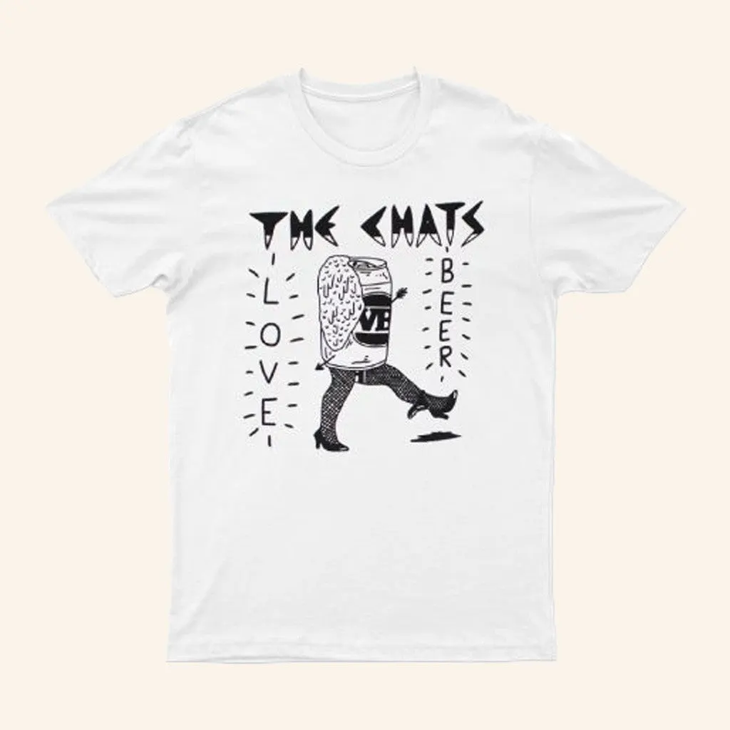 The Chats Merch Love Beer White TShirt Unique Gifts For Husband