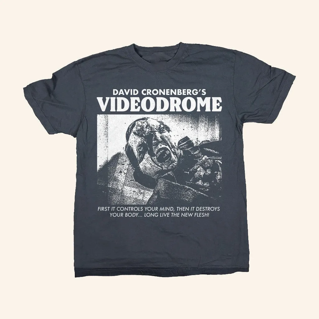 The Cultofcult Store Merch Videodrome 1983 New Flesh TShirt