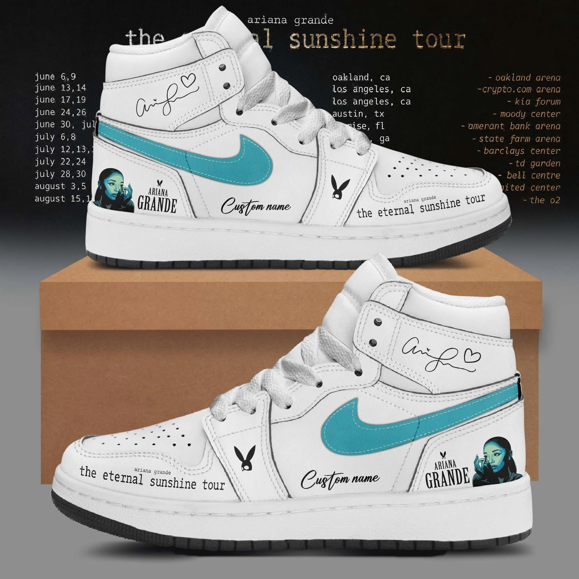 The Eternal Sunshine Tour Personalized Premium Sneakers
