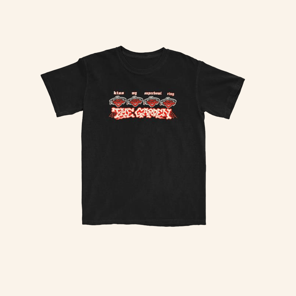 The Garden Vadavada Merch Kiss My Superbowl Ring TShirt Gifts For Him