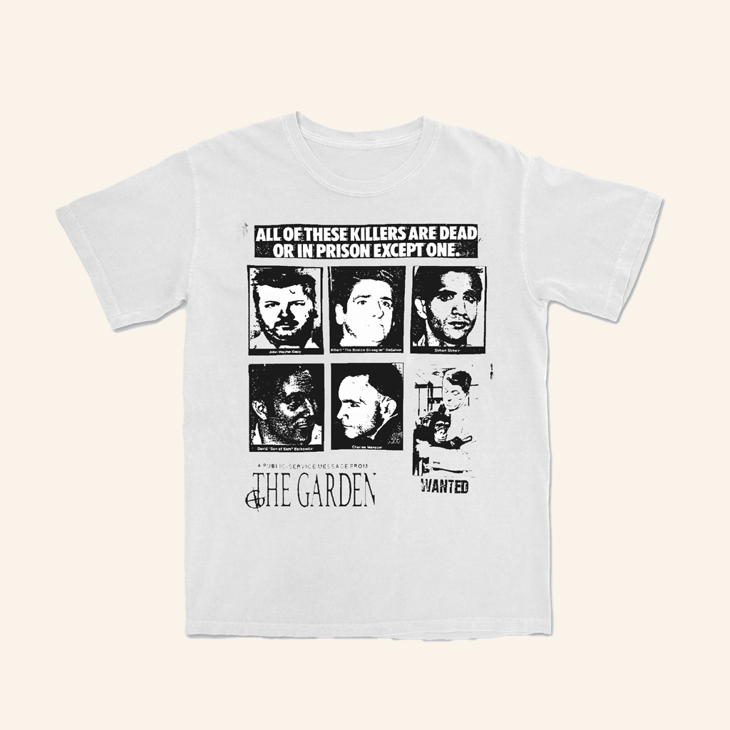 The Garden Vadavada Merch Wanted TShirt Gifts For Fans