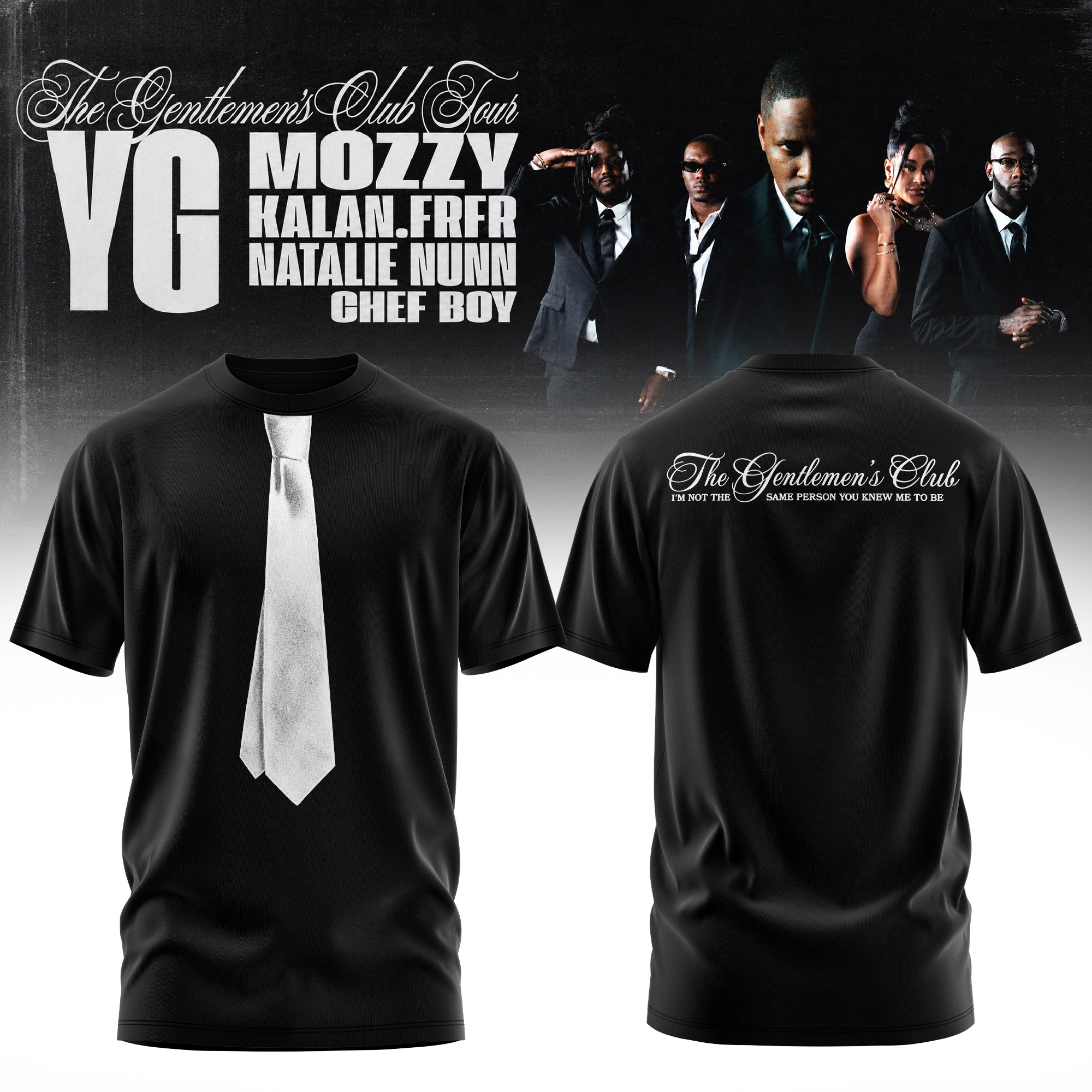 The Gentlemens Club Tour 2026 Edition Graphic T Shirt Fan Edition